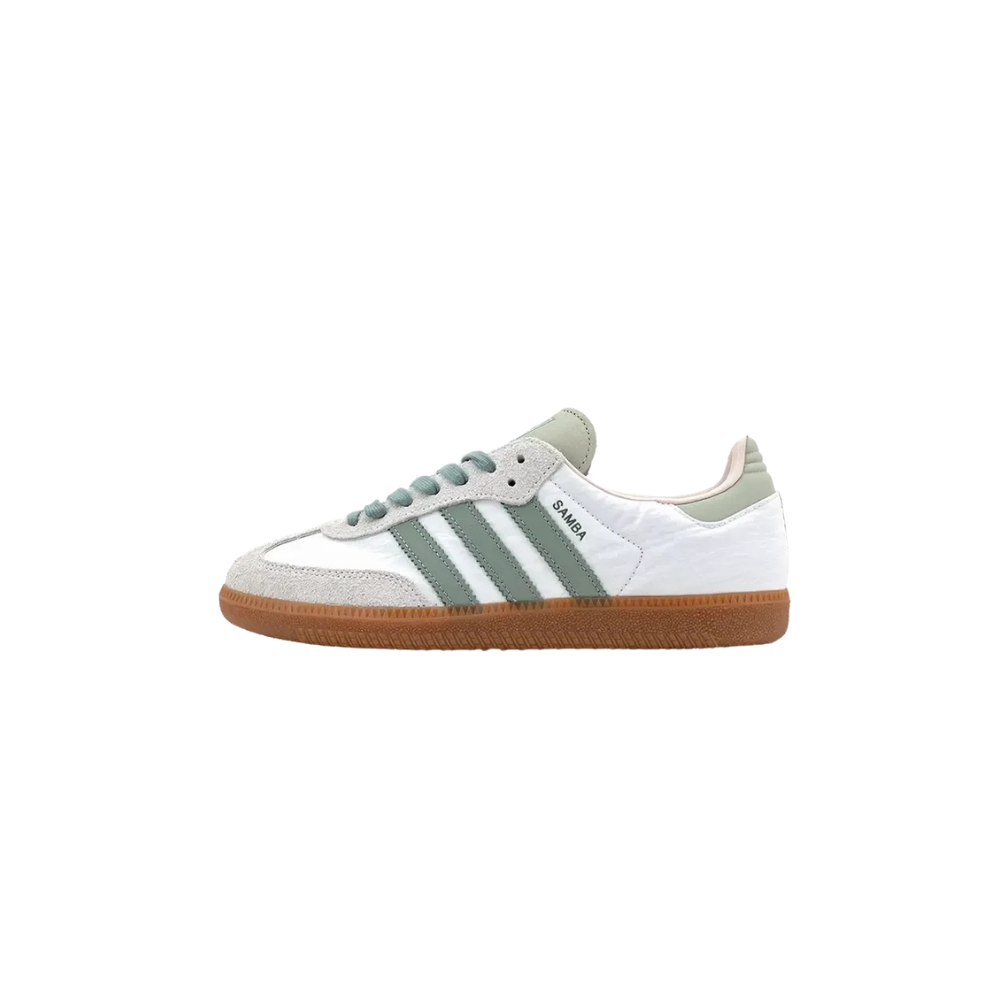 Adidas Samba OG Vert Argenté