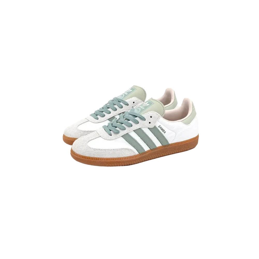 Adidas Samba OG Vert Argenté