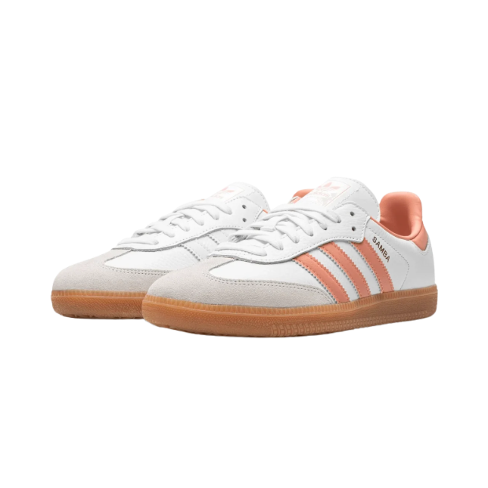 Adidas Samba OG Orange Blanc
